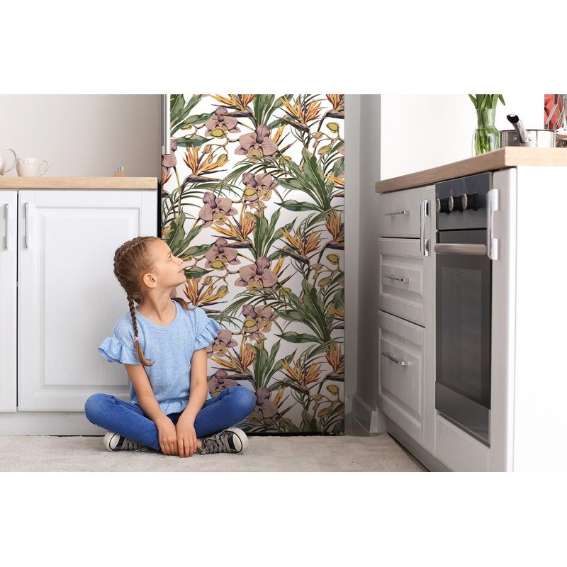 Plants & Flowers Door Decal