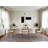 Machine Washable Abstract Pink Area Rug-140321028