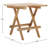 Nilsen Solid Teak Folding Square Table