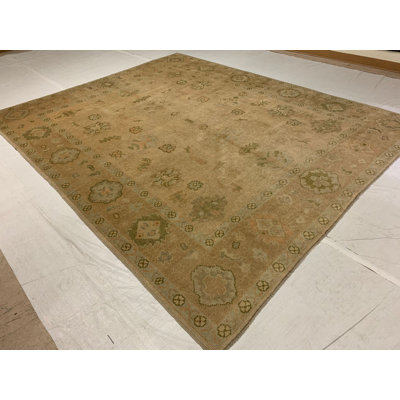 One-of-a-Kind 8'9" X 11' New Age Wool Area Rug in
