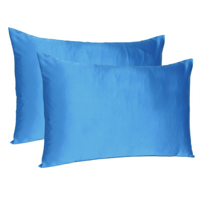 Taie d'oreiller en satin 
