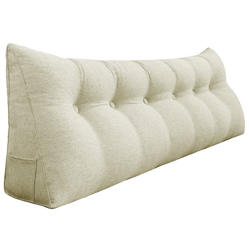Cushion, 50cm H x 180cm W, Ivory
