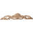 5.13'' H x 24.75'' W x 0.75'' D Wood Onlay Scroll
