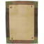 Custom Wool Area Rug in Beige/Brown/Green