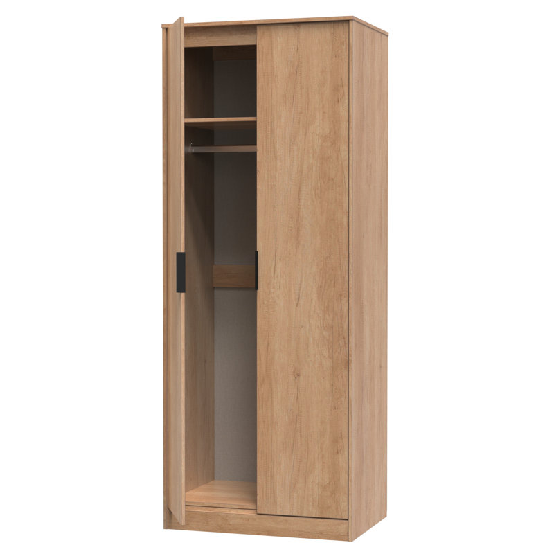 Turah Manufactured Wood Wardrobe, Nebraska Oak