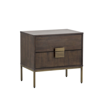 Jade 2 Drawer Nightstand