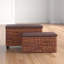 2 Piece Blanket Chest Set