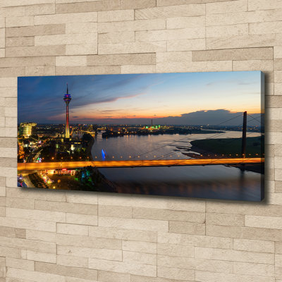 Dusseldorf Germany - Wrapped Canvas Print
