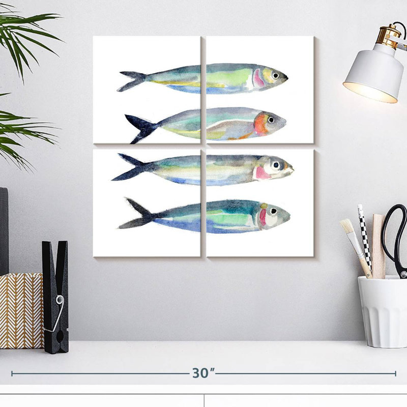 Bramine sardine équipe I, H 18 po x l 18 po