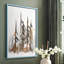 Rustic Evergreen I, reproduction encadrée - bois massif-2068173678-2068173584