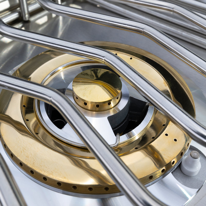 12" Coyote Built-In Double Side Burner NG