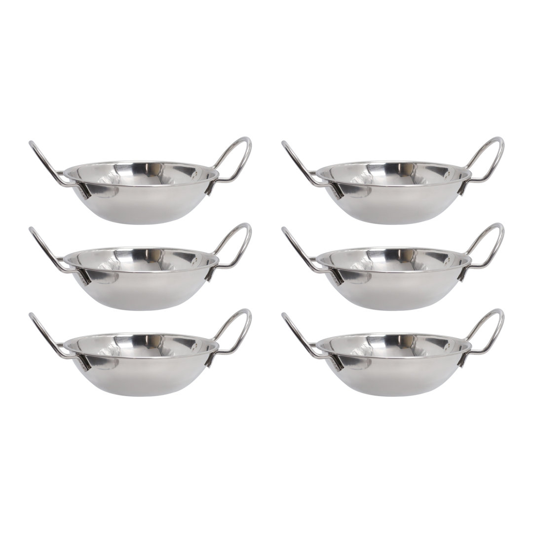 Buckingham Serving Balti Dish Pack of 6 Indian Curry Serving 15 Cm