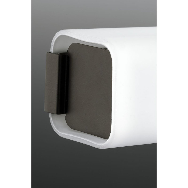 Fitzgerald Steel LED Flush Mounted Sconce, Architectural Bronze