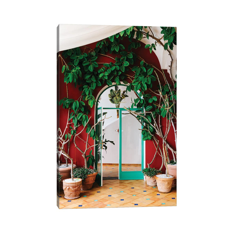 "Positano III" par Bethany Young - reproduction de photo sur toile tendue, H 40 po x l 26 po x P 1,5 po