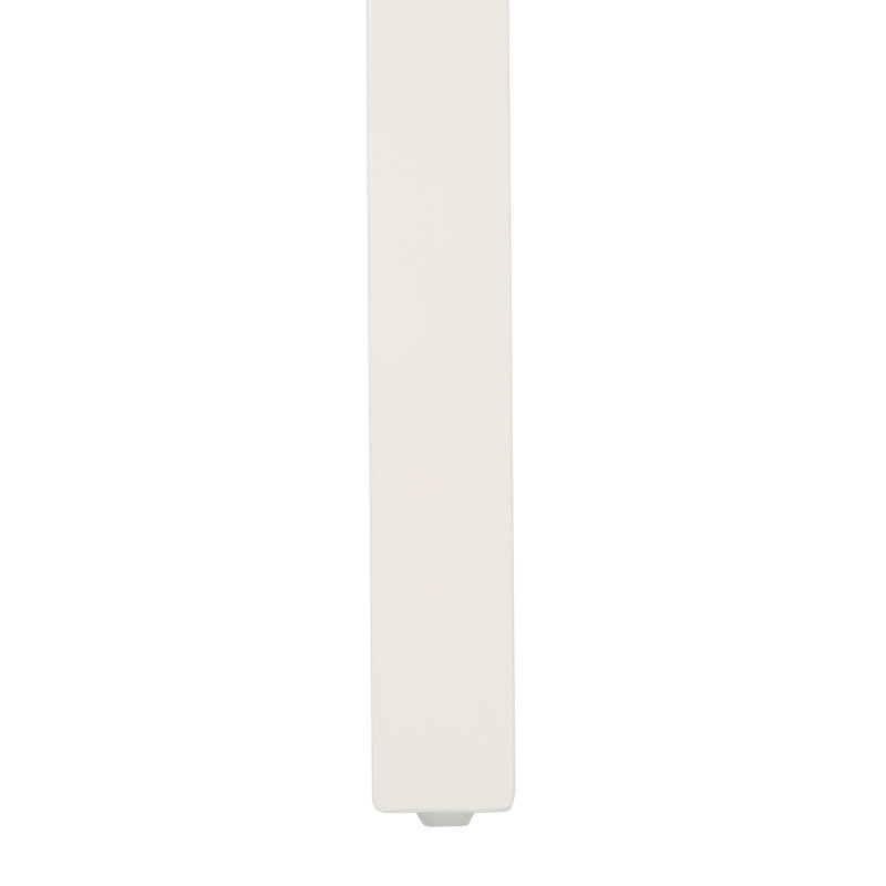 Cannava 18" Dining Chair, White/Walnut