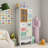 Rural style multi-functional accent cabinet