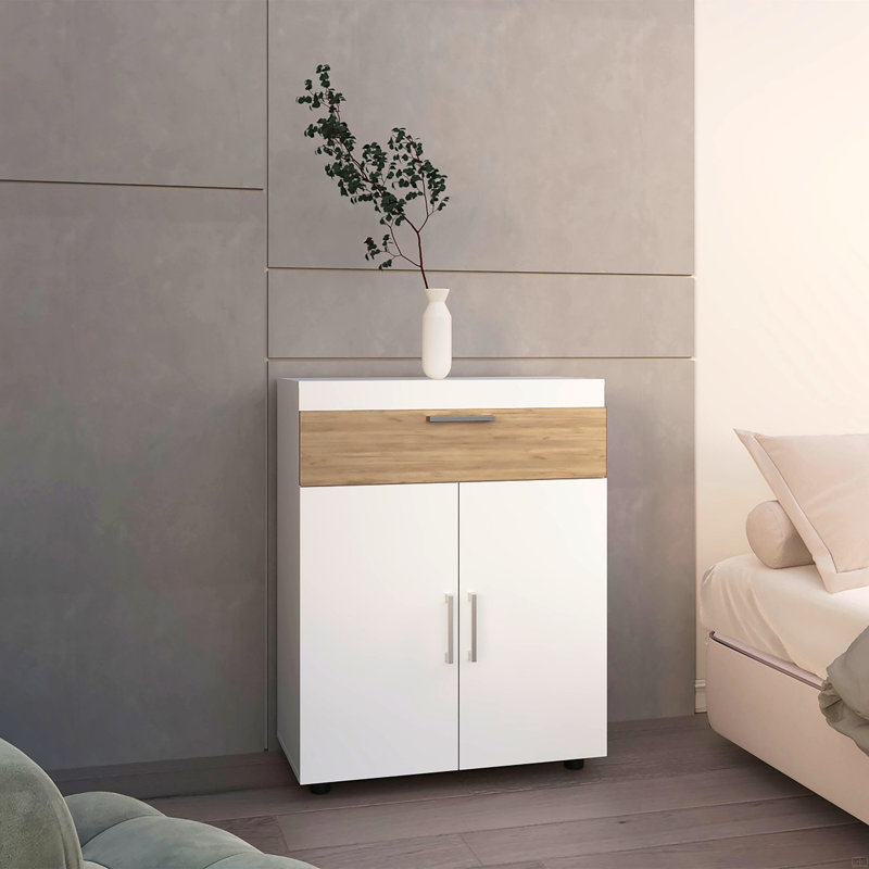 Shoe Rack, 3 Doors, 3 Shelves, 4 Legs