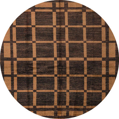 Wool Abstract Indoor Rug