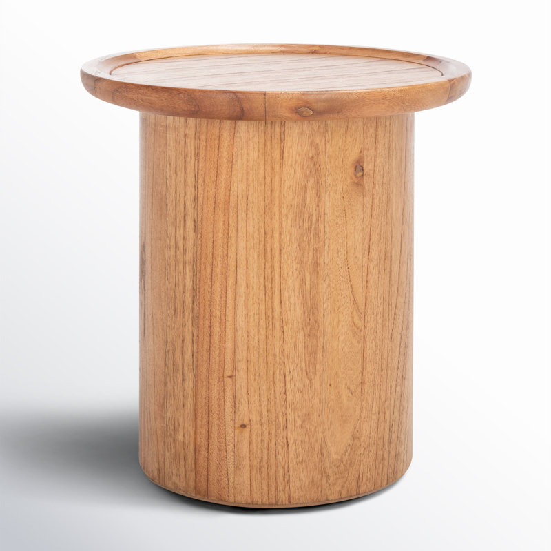 Acadia End Table, Natural