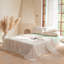 Drap-housse à poches profondes 100 % coton lavé-136836747-136836752
