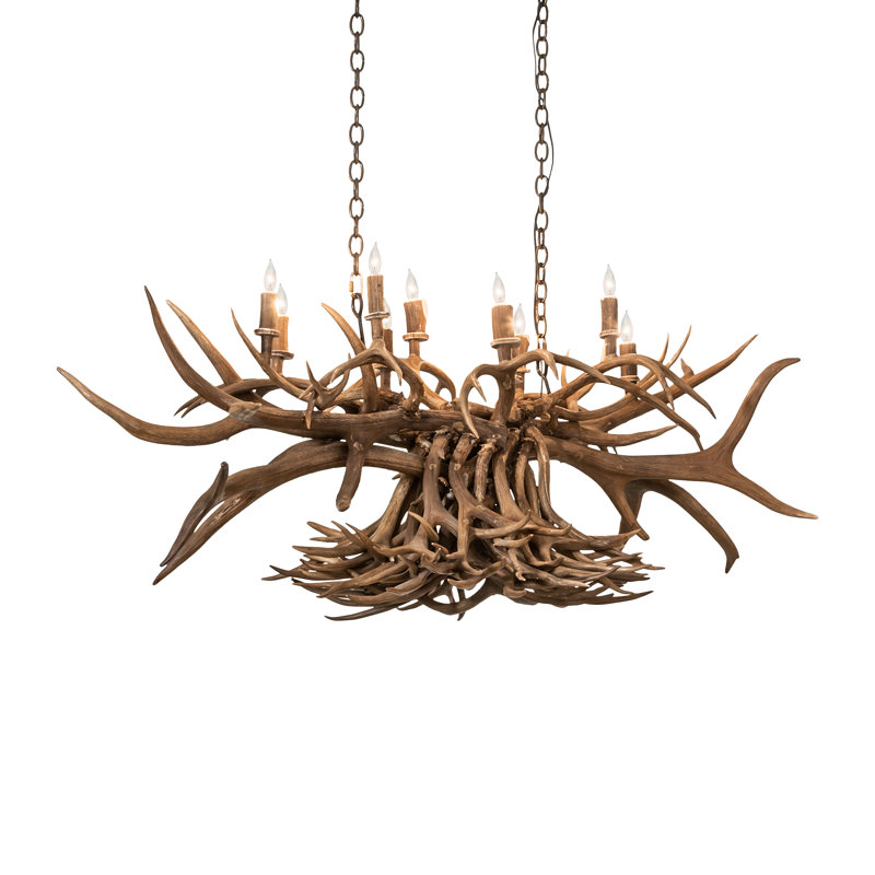 Rustic Lodge 10 - Light Chandelier