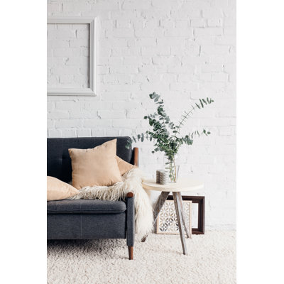 Modern Living Room Interior - Photographie sur toile tendue