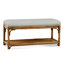 Summer Retreat Wicker Shelf Storage Bench-71425198-86505848