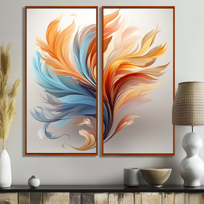 Art mural Liadan - Plumes d'animaux