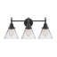 Éclairage pour meuble-lavabo 3 lumières 26 po Caden Cone-1426317731-1426317728-1426317730