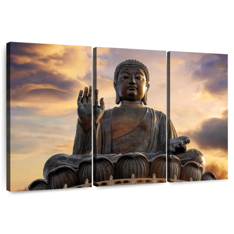 Bouddha Adella, H 24 po x l 38 po