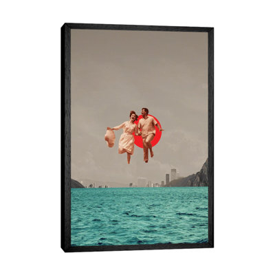 Don't Look Back by Frank Moth - Print on Canvas