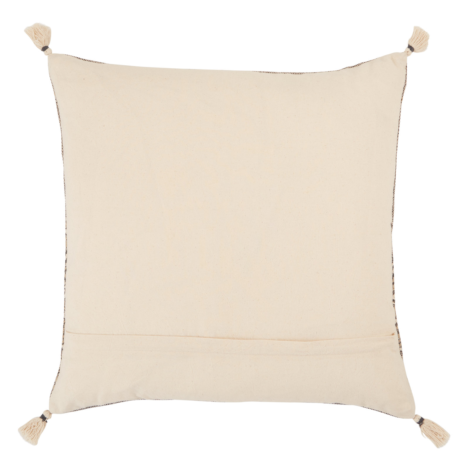 Hanadee Striped Cotton Throw Pillow, No Fill