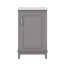 Petit meuble-lavabo moderne avec lavabo en céramique-116119044