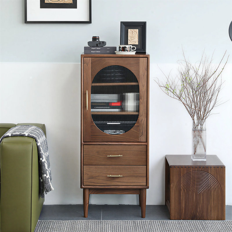 Armoire d'appoint en verre
