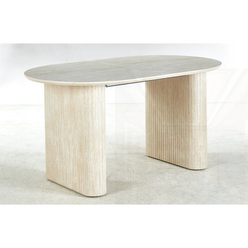 Extensible Dining table, White Oak