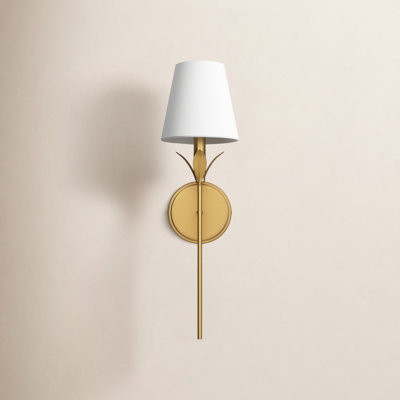 Margo Single Light Dimmable Silk Wallchiere