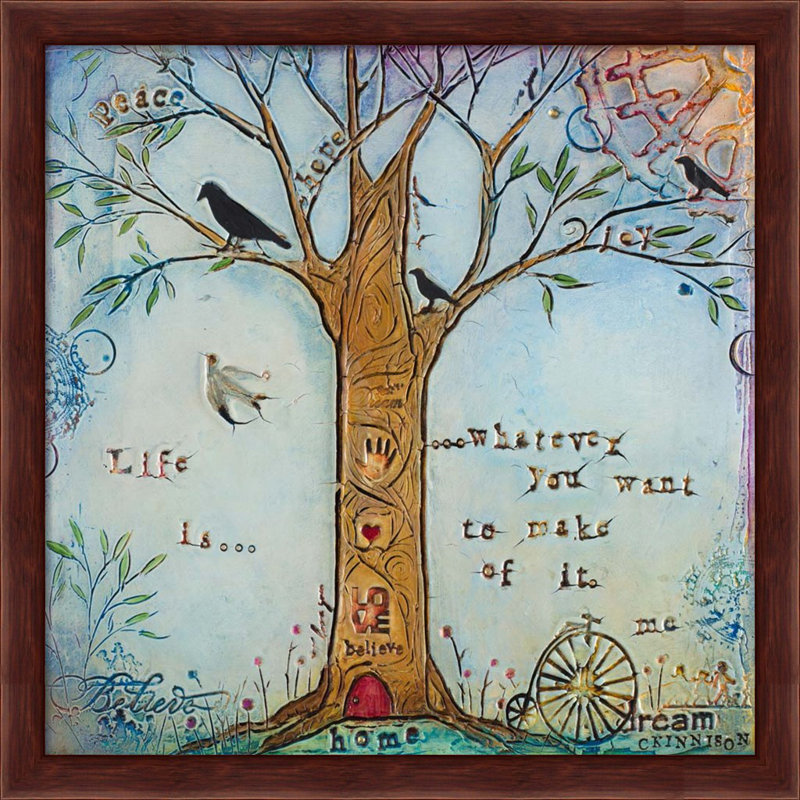 «Big Things II» par Carolyn Kinnison, art mural encadré