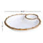 Vida Melamine Chips And Dip Platter