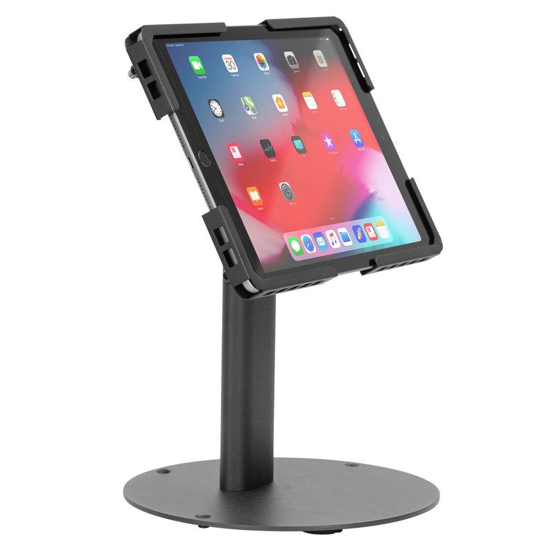 Mount-it Universal Tablet Countertop Stand With Tilt, Black