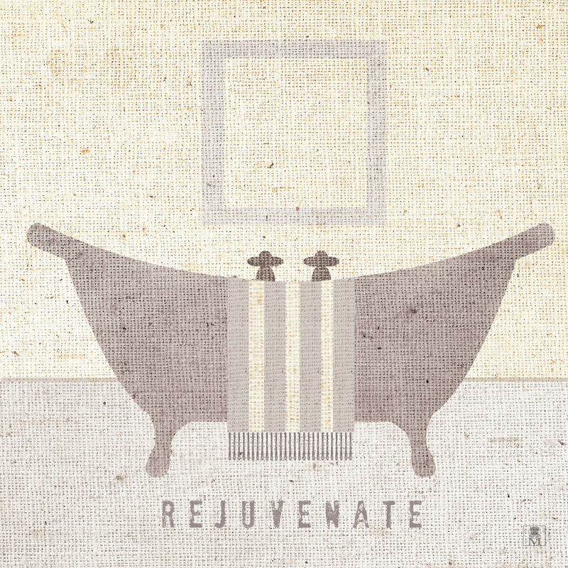 " Soft Cleanse I " by Studio Mousseau, 30" H x 30" W x 1.25" D