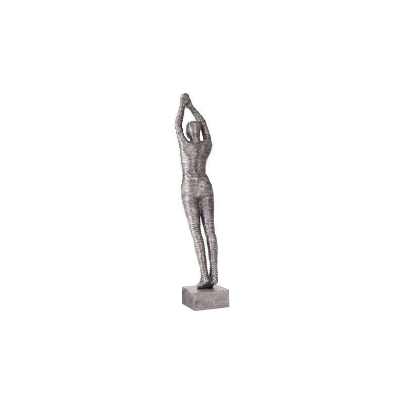 Aluminum Standing Diving Statue