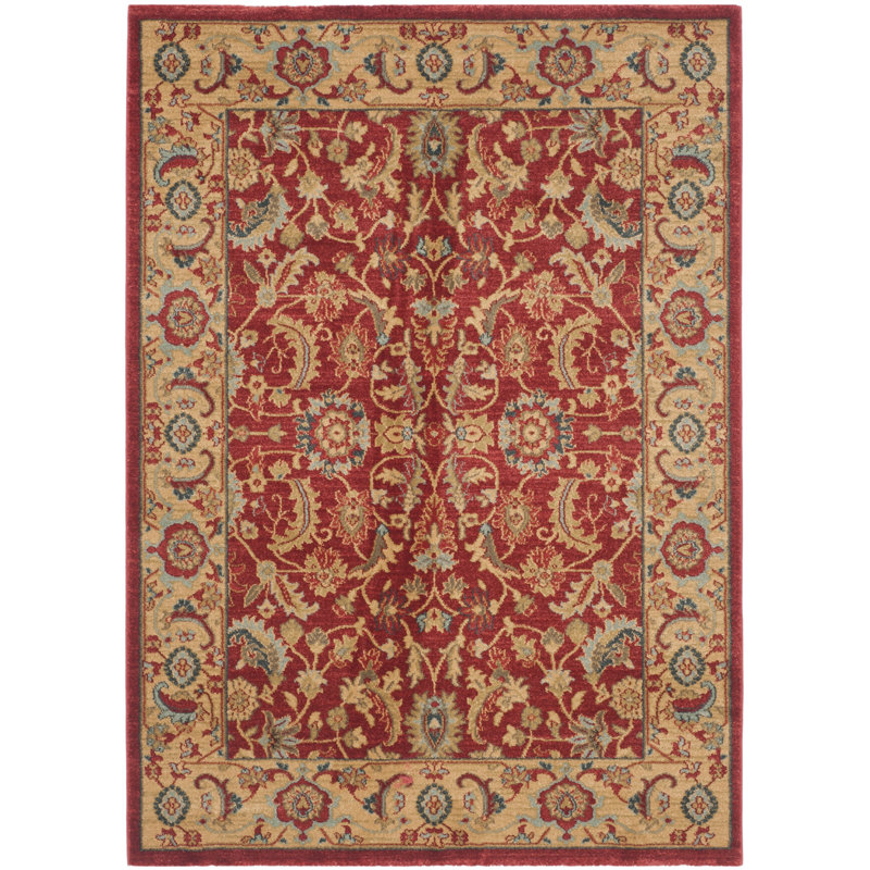 Severndroog Oriental Hand Woven Area Rug, Rectangle 201 x 279 cm