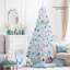 Arbre de Noël blanc avec pieds solides-519862561