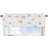 Boho Rainbow Tailored 54" Window Valance