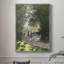 «Vintage Landscape XLVI», reproduction encadrée - bois massif