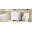 Meuble-lavabo de 30 po avec lavabo en céramique, armoire de rangement en bois massif avec portes à fermeture douce, style rétro-1890135660