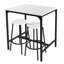 Ensemble de salle à manger rectangulaire Traylon L 31,5 po x l 23,6 po Traylon-1927473271-1927473270