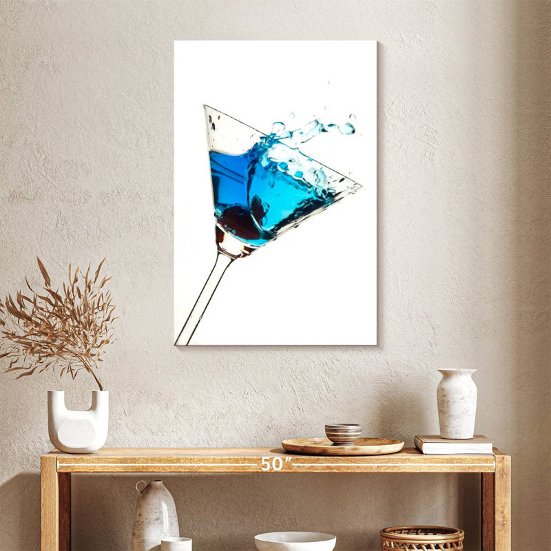 Blue Martini Spill