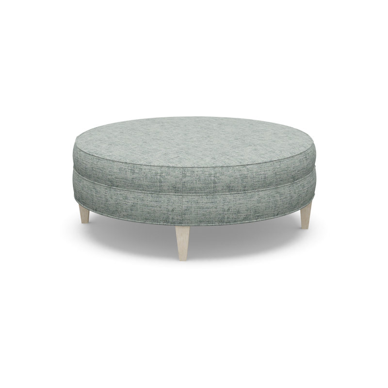 Round Ottoman, 9637-49, Sandstone