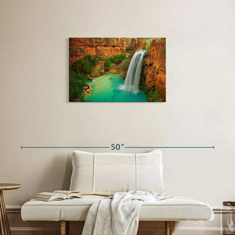 Havasu Falls dans le Grand Canyon, H 20 po x l 30 po